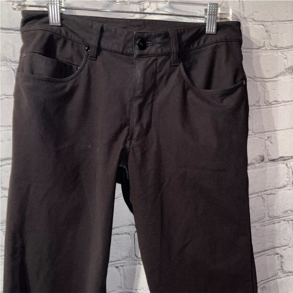 Lululemon Commission Pants WovenAir ABC Commuter Reflective Cuffs Womens Size 28 - Picture 2 of 8